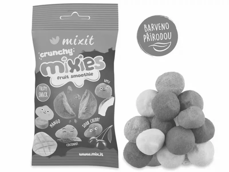 Mixit Crunchy Mixies - křupavý ovocný smoothie snack 20 g